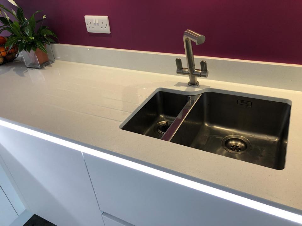 ...and a 1.5 bowl sink with a stylish mono bloc s/s tap