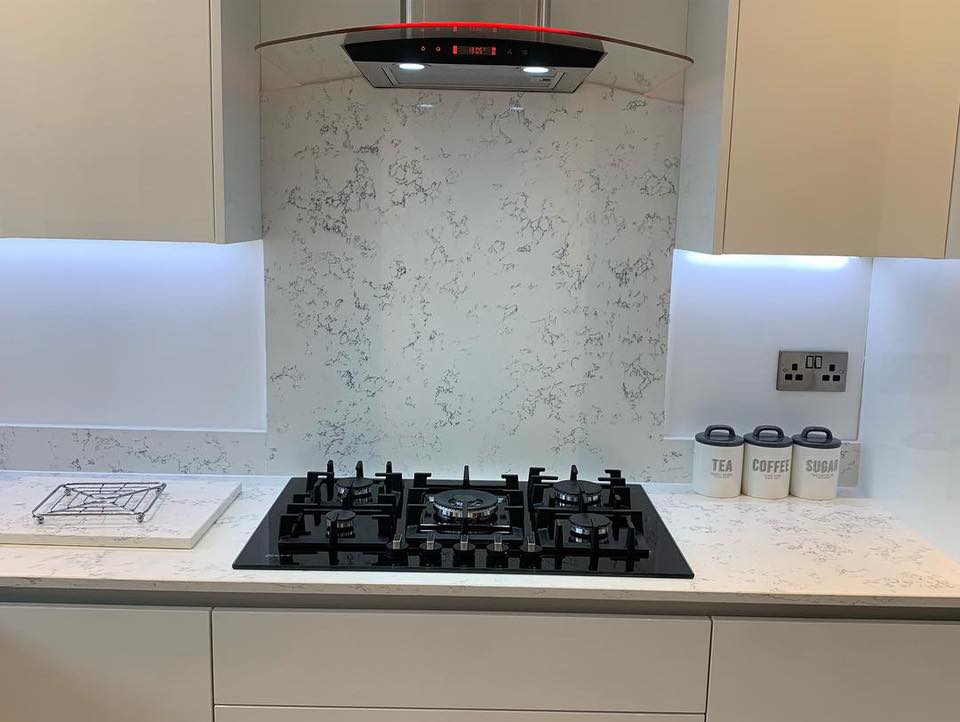 a NEFF gas hob was included in the design